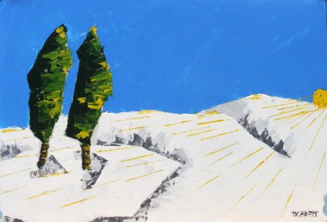 Malerei mit dem Titel "DOI" von Timofei Gorea, Original-Kunstwerk