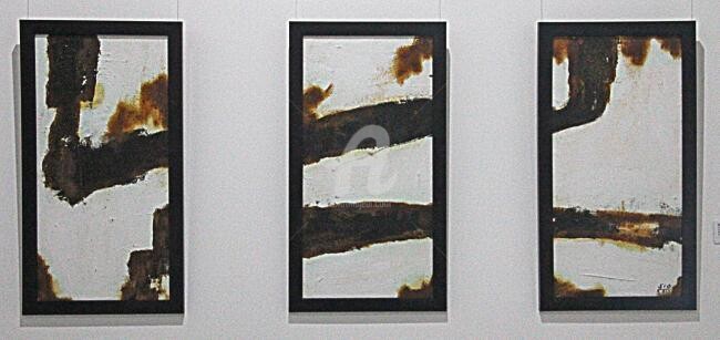 Painting titled "Entities in Themsel…" by Sio Montera, Original Artwork, Oil