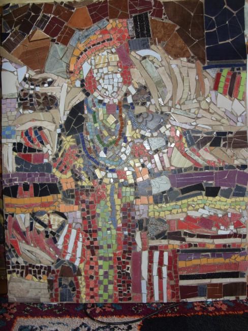 Sculpture titled "Mosaic 1" by Ivaylo Ivanov, Original Artwork