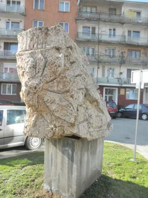Sculpture titled "Engine" by Catalin Geana, Original Artwork, Stone
