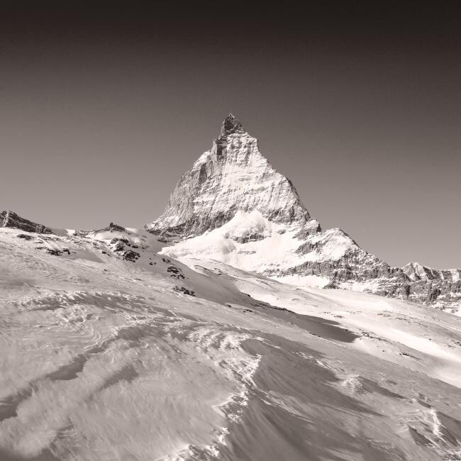 Photography titled "Matterhorn #1" by Julia Britvich, Original Artwork