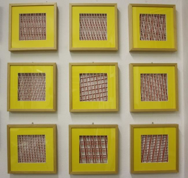 Painting titled "Optical" by Riccardo Viganò, Original Artwork