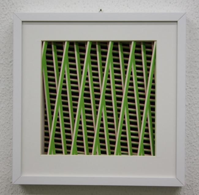 Painting titled "Optical" by Riccardo Viganò, Original Artwork