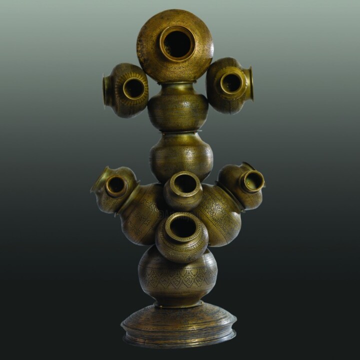 Sculpture titled "Equilibrium II" by Neeraj Gupta, Original Artwork, Metals