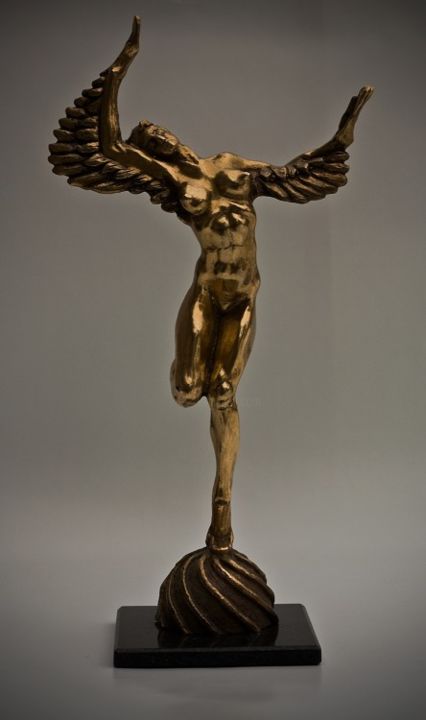 Sculpture titled "Nike" by Seryoja Stefanov, Original Artwork