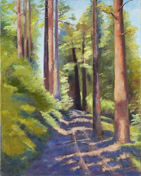 "w-the-redwoods-2.jpg" başlıklı Tablo Carol Pighin tarafından, Orijinal sanat