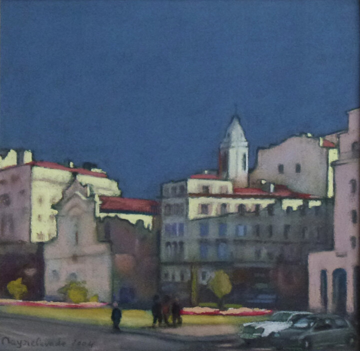 Marseille, Eglise Saint Ferreol les Augustins 绘画, 11.8x11.8 in