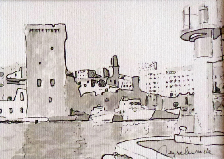 Drawing,  4.7x6.7 in 