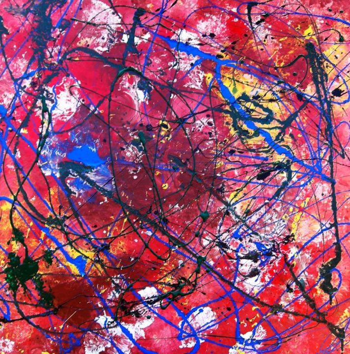 Terra bruciata 1 绘画, 23.6x23.6 in