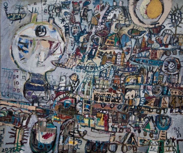 Painting titled "mg-1161.jpg" by Tuul, Original Artwork