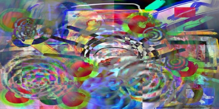 Digital Arts titled "Oz" by Mike Lovric, Original Artwork