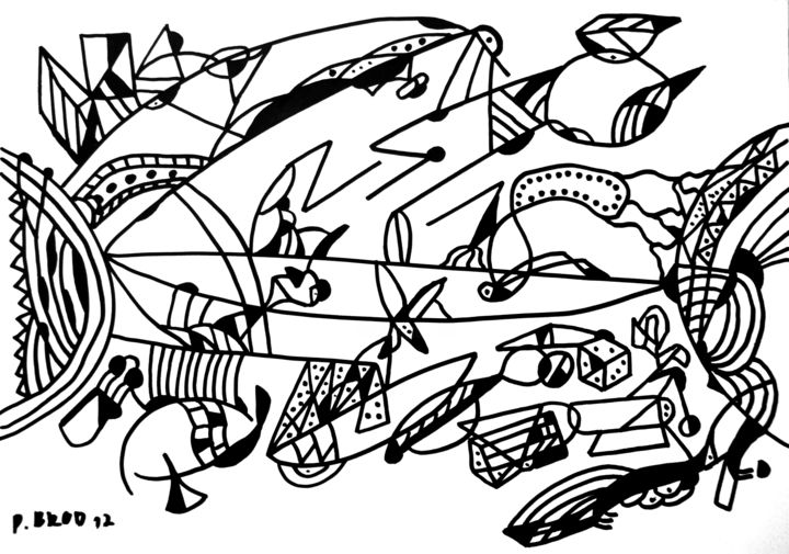 Drawing titled "30.jpg" by Pavel Permyakov, Original Artwork
