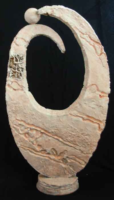 Scultura intitolato "Nuovo Mondo" da Eva Hodinova, Opera d'arte originale, Plastica