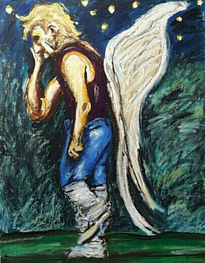"Quest For Angelfire" 图画, 44x35 in
