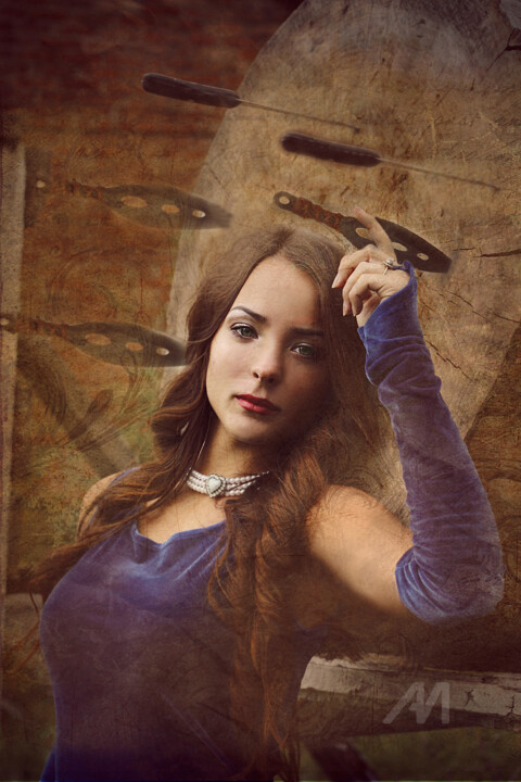 Fotografie getiteld "Катюшка" door Elena Korennaia, Origineel Kunstwerk