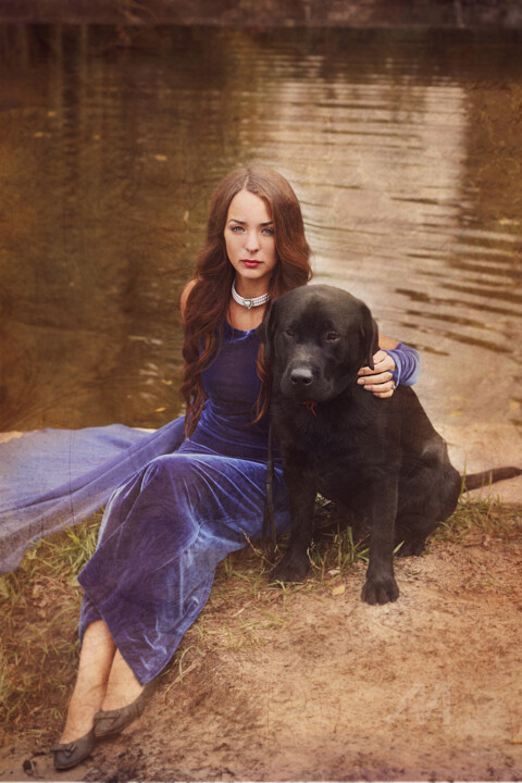 Fotografie getiteld "Катюшка" door Elena Korennaia, Origineel Kunstwerk