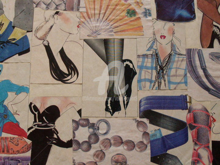 Collection collage . Collages, 8.3x11.4 in