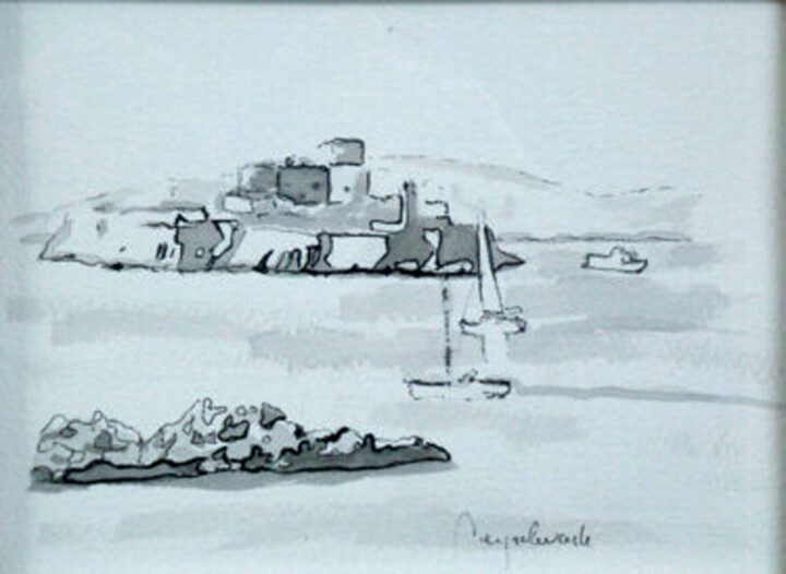 Drawing,  5.9x7.9 in 
