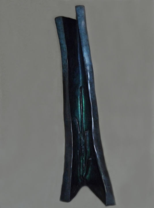 Sculpture intitulée "Introspection" par Gilles De La Buharaye, Œuvre d'art originale