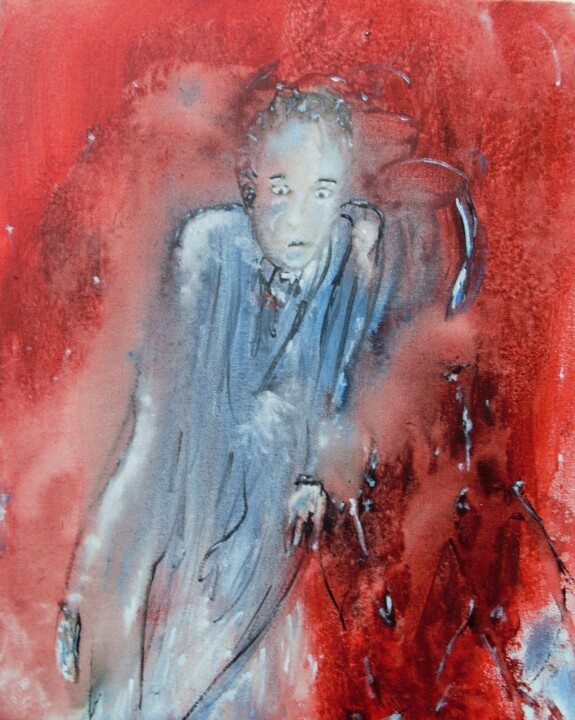 Peinture intitulée "Frère de rame" par Bruno Briatte, Œuvre d'art originale