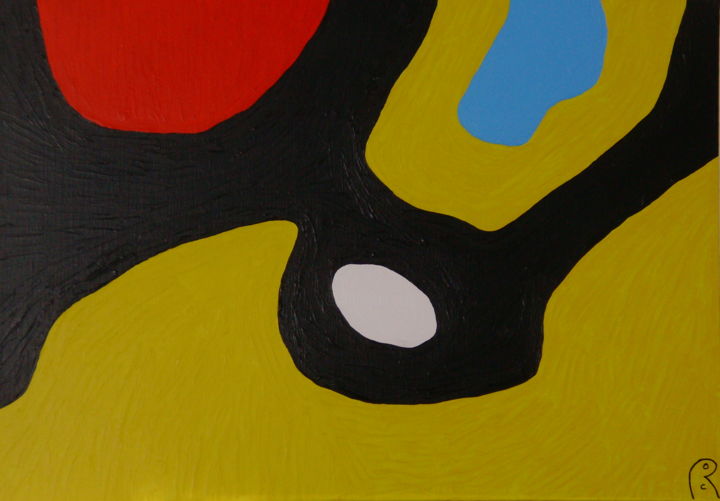 Painting titled "Stellar Wind" by Jan Theuninck, Original Artwork