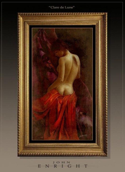 Painting titled ""Clare de Lune"" by John Mark, Original Artwork