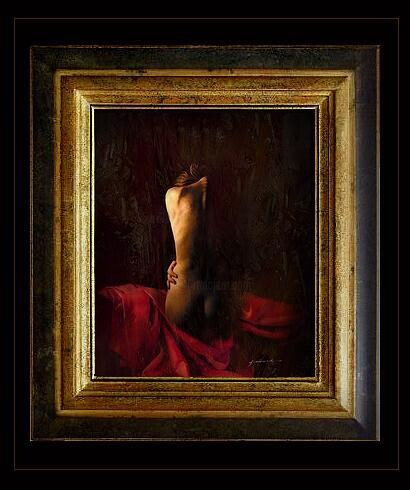 Painting titled ""Emerging from Dark…" by John Mark, Original Artwork