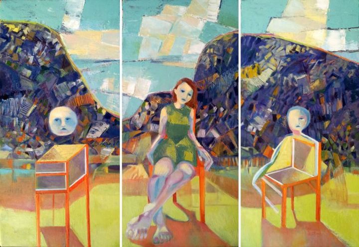 Painting titled "A way of being" by Maaret Sinkko, Original Artwork