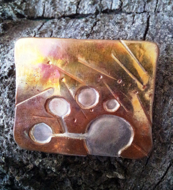 Artcraft titled "polytechnic brooch" by Maaret Sinkko, Original Artwork