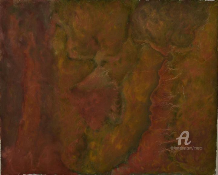 Painting titled "Mother of the Jungl…" by Mariska Ma Veepilaikaliyamma, Original Artwork