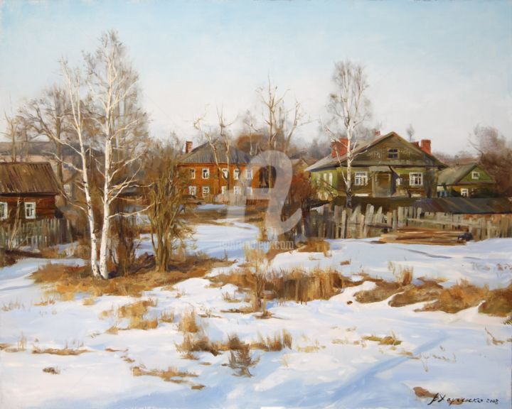 제목이 "Railway station"인 미술작품 Valeriy Kharchenko로, 원작