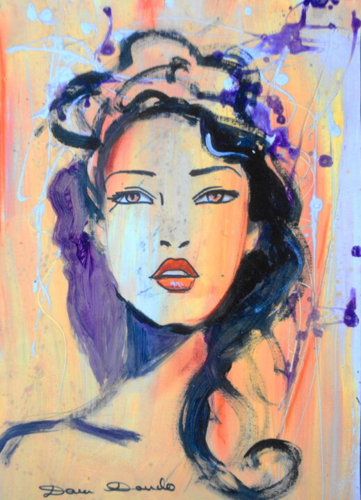 Painting titled "Clone N°7" by Dam Domido, Original Artwork