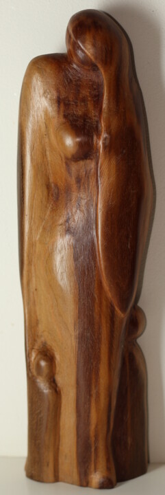 Scultura intitolato "Marche forcée" da Max Bernard, Opera d'arte originale, Legno