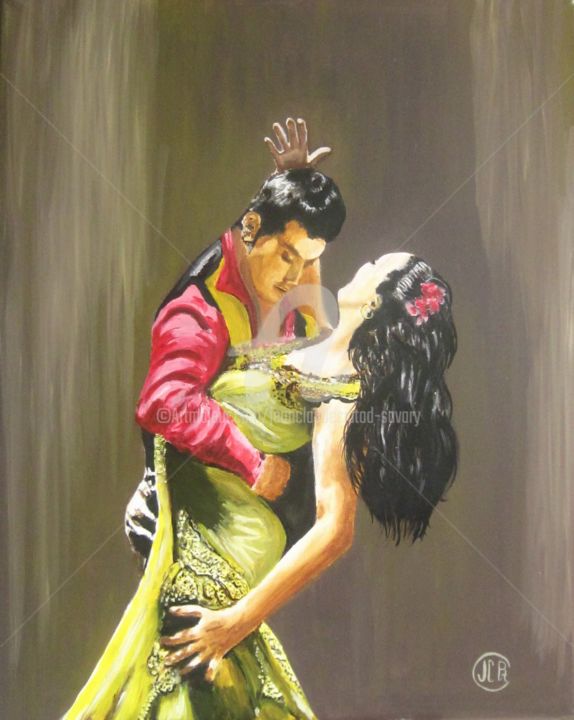 TANGOARGENT 绘画, 31.9x25.6 in