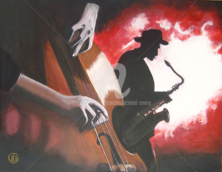 Les gars du jazz n°246 03/2013 绘画, 27.6x35.4 in