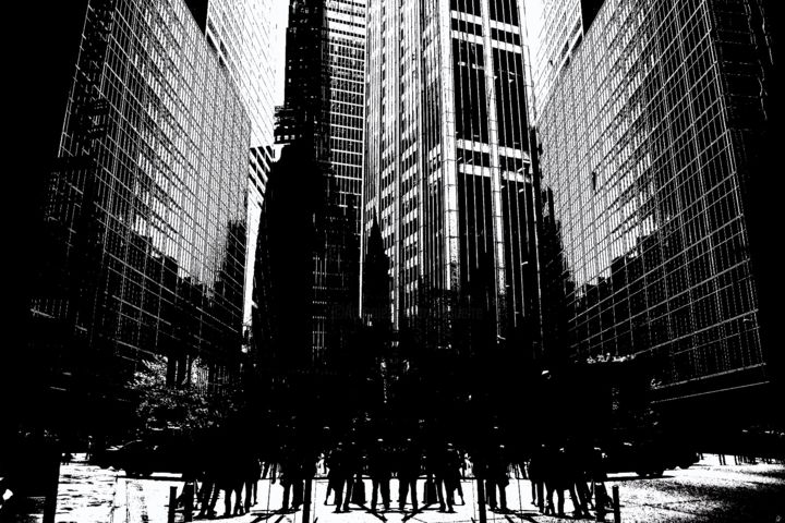 New York 7 - Série "Variations autour de New York" 数字艺术