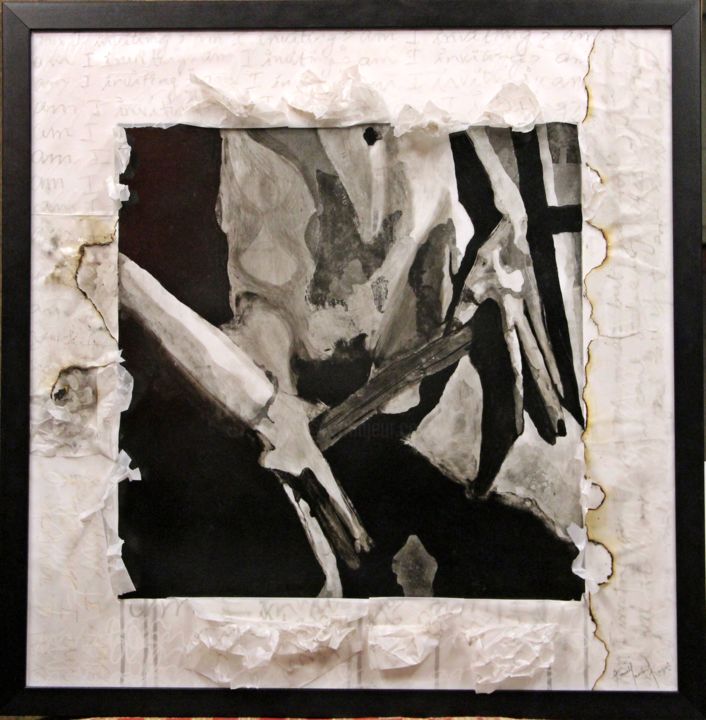 Painting titled "am-i-inviting.jpg" by Amna Kazmi Kazmi, Original Artwork