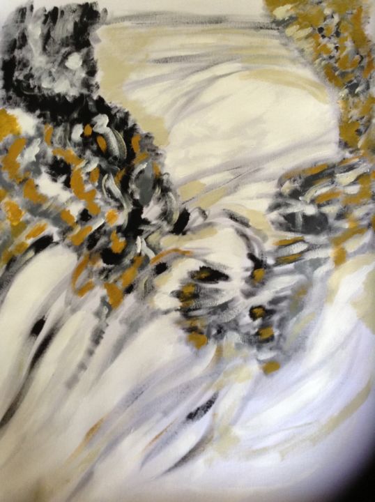 Painting titled "Temperance" by Patrice Solvar, Original Artwork