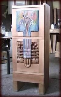 Sculpture titled "cupboard" by Nikolay Petkov, Original Artwork