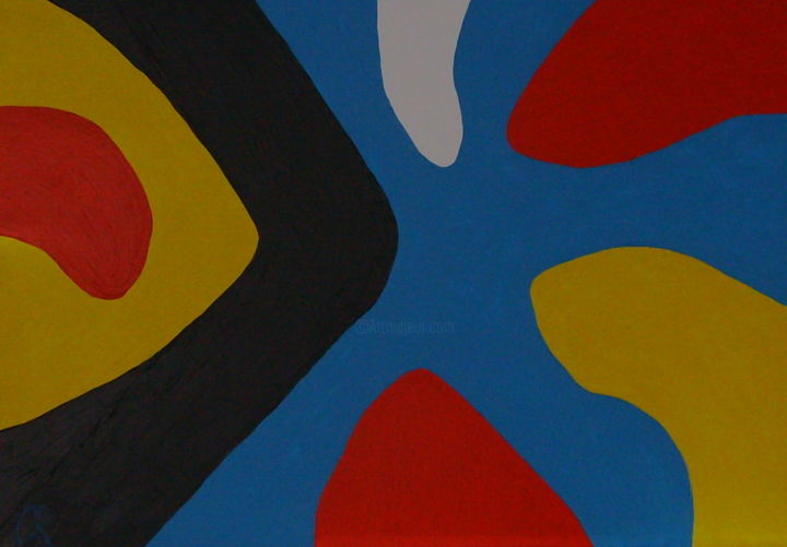 Painting titled "Zersetzung" by Jan Theuninck, Original Artwork, Oil