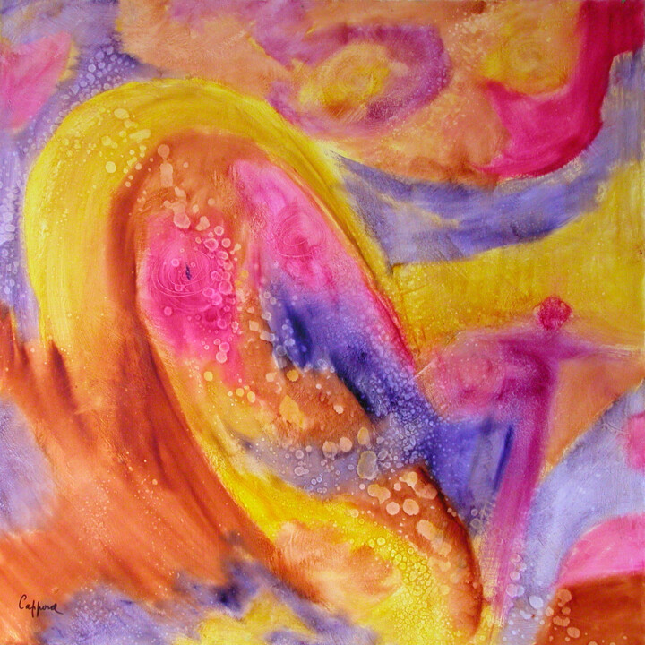 La Face du Monde - The Face of the World 绘画, 39.4x39.4 in