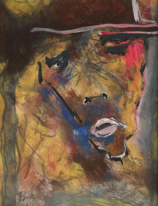 Peinture intitulée "NEZ PEEK SONG AND D…" par Nez Peek, Œuvre d'art originale, Acrylique