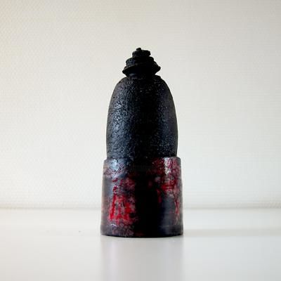 「3.jpg」というタイトルの彫刻 Michel Antraygues - Raku Expressionによって, オリジナルのアートワーク