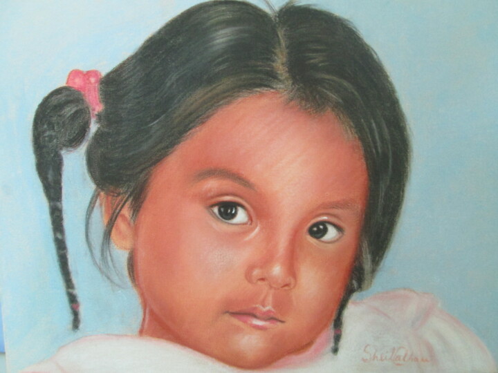 Drawing titled "galeria-sheila-calh…" by Sheila Calhau, Original Artwork, Pastel