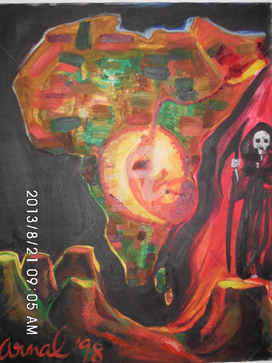 Peinture intitulée "birth-of-beauty.jpg" par Lm Arnal, Œuvre d'art originale