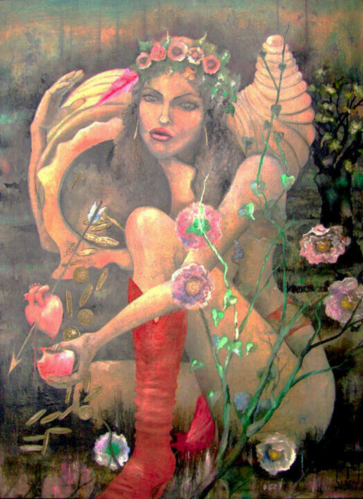Allegory of Fortune 绘画, 39.4x0.4 in