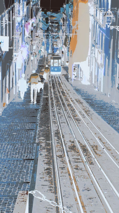 Fotografie getiteld "UN TRAMWAY NOMME LI…" door Gina De Jo, Origineel Kunstwerk