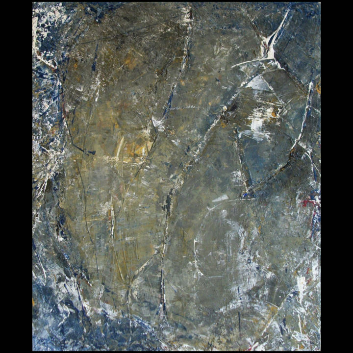 Painting titled "Pangea Monday After…" by Steve Beck, Original Artwork, Acrylic