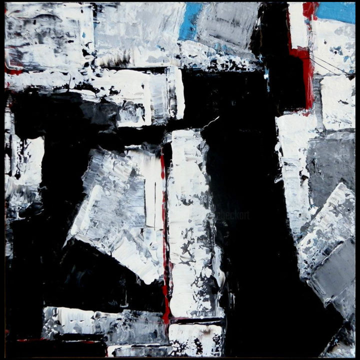 Painting titled "Untitled / 2" by Steve Beck, Original Artwork, Acrylic
