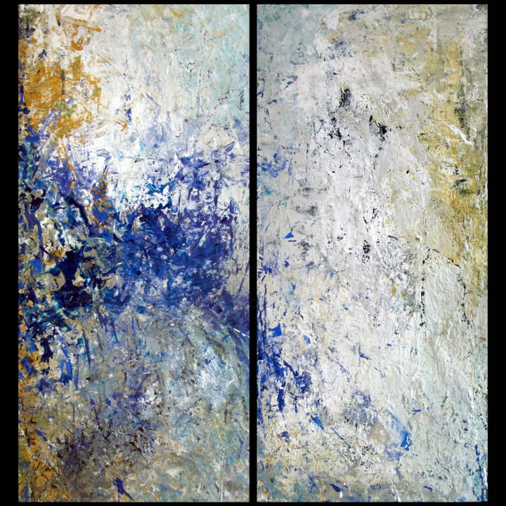 Painting titled "Untitled" by Steve Beck, Original Artwork, Acrylic